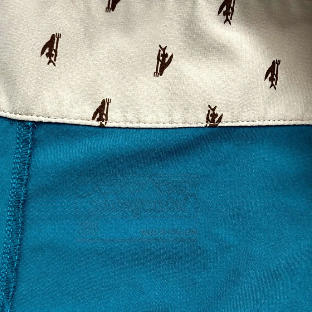 Patagonia Stretch Planing Board Shorts Mens 36 Tidal Teal Blue Green 86612 SP19